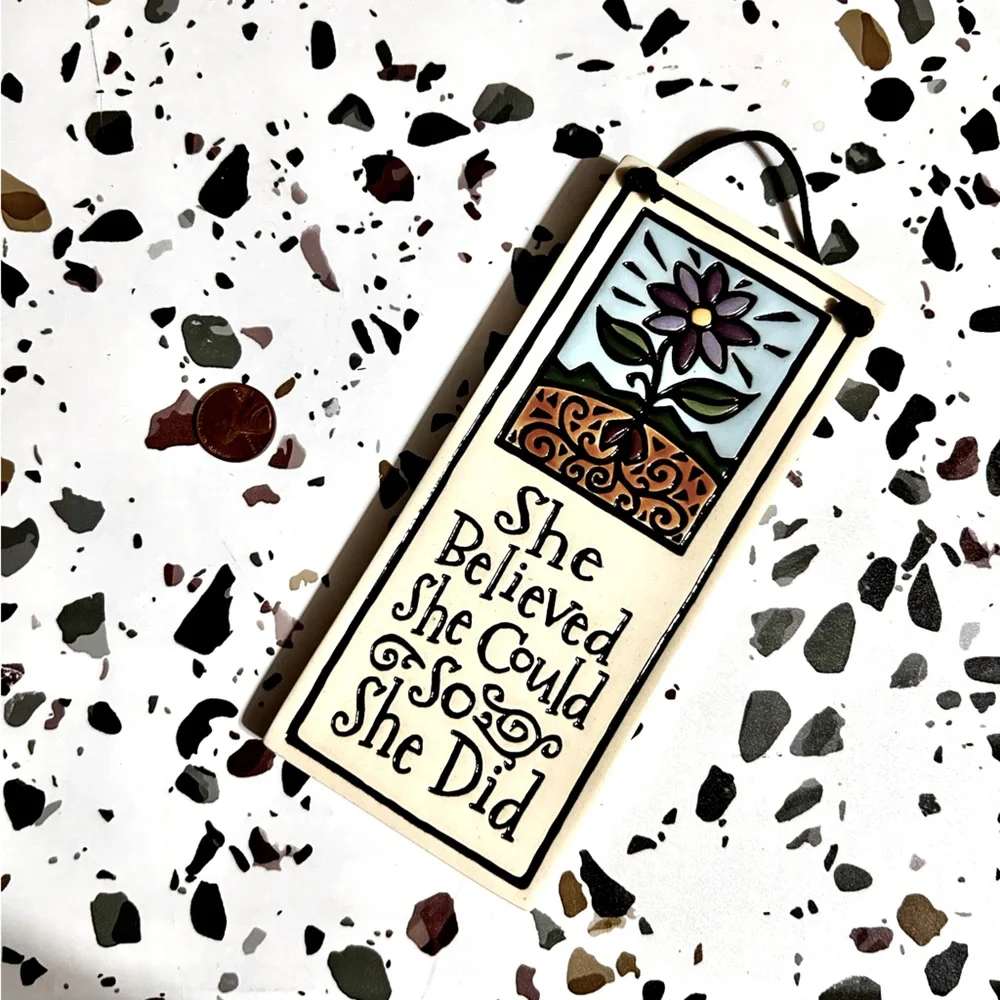 Ceramic Hanging Plaque